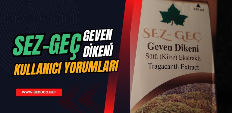 sezgec geven dikeni kullananlar